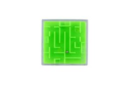 Hlavolam kostka plast 5x5cm 4 barvy na kartě