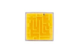 Hlavolam kostka plast 5x5cm 4 barvy na kartě