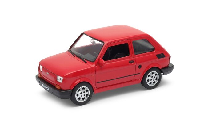 Welly Fiat 126 „Maluch“ 1:34  červená