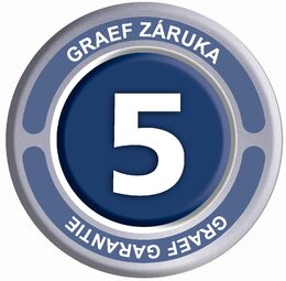 Záruka 5 let - GRAEF