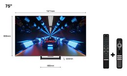 75C735 QLED ULTRA HD TV TCL