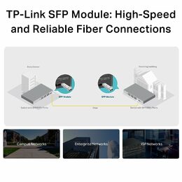 SFP modul TP-Link TL-SM311LM 1Gbps modul 550m, MM/LC MiniGBIC modul