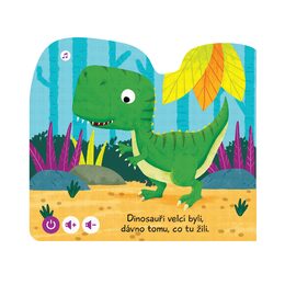 ALBI KČ Minikniha s výsekem - Dinosaurus