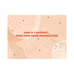 Puzzle přání - Raduj se