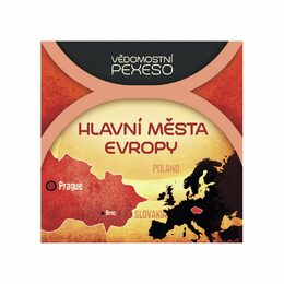 Vědomostní pexeso "Hlavní města Evropy"