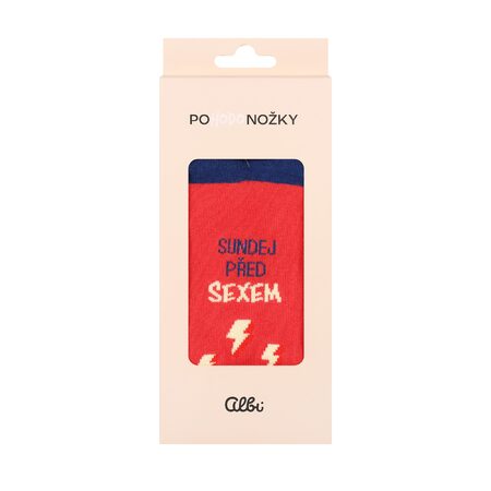 Ponožky_před sexem sundej vel. 43-46