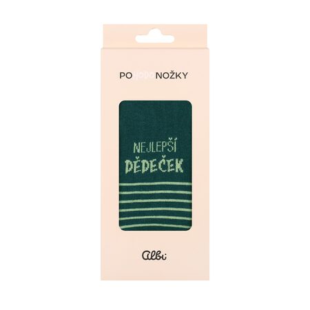 Ponožky_nejlepší dědeček vel. 43-46