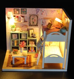 2Kids Toys miniatura domečku Cherylin pokoj