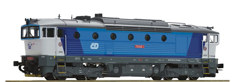 Roco Dieselová lokomotiva Rh 754 "Brejlovec" ČD - 71024