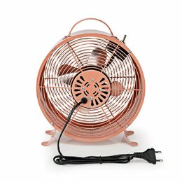 Ventilátor Nedis stolní FNCL10PK20 vintage růžová