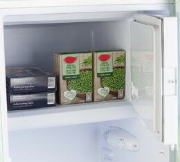 Retro lednice s mrazákem uvnitř - zelená - DOMO DO91701R, Objem chladničky: 194