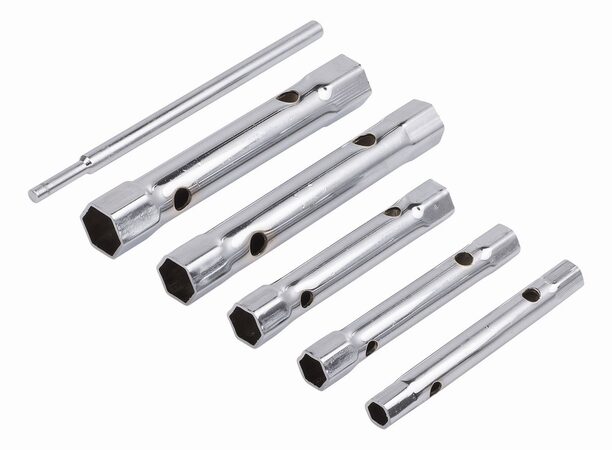 Sada klíčů Kreator KRT506003 trubkové 8-19mm, 6ks