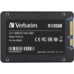 49352 SSD 512GB 2,5'' Vi550 S3 VERBATIM