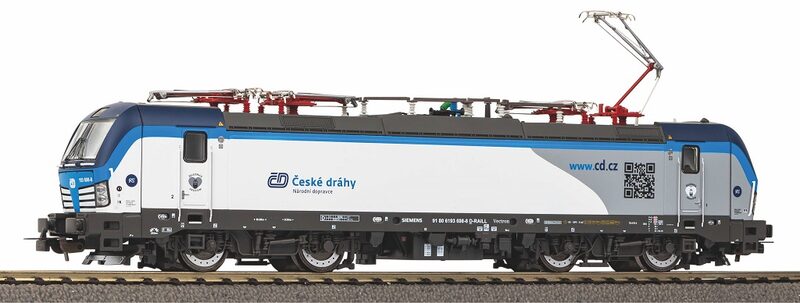 Piko Elektrická lokomotiva Vectron QR Code ČD VI - 21603