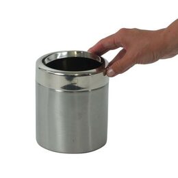 KELA Kosmetický koš ANO 1,5L nerez stříbrný KL-21381