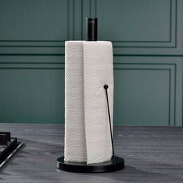 KELA Držák kuchyňských rolí Rollo kov černá KL-16904