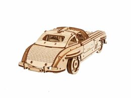 Ugears 3D dřevěné mechanické puzzle Auto Winged Sports Coupe