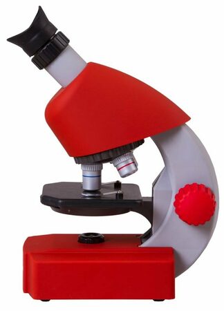 Bresser Junior 40x-640x Microscope, red (70122)
