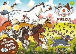 Magellan Puzzle Ovesná parta závod o mrkvičku 200 dílků