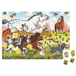 Magellan Puzzle Ovesná parta závod o mrkvičku 200 dílků