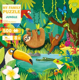 Magellan Rodinné puzzle Džungle 500 dílků