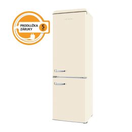 Chladnička komb. ETA Storio 2530 90040E, béžová