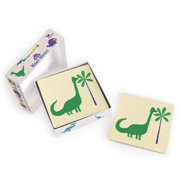 Magellan Velké pexeso Dinosauři, 16 dílků, 12x12 cm