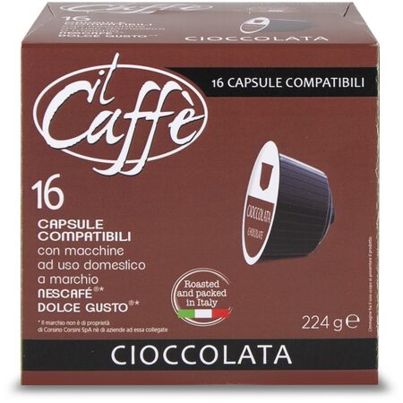 Kapsle Il Caffe CORSINI ČOKOLADA 16 ks