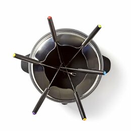 Nedis FCFO110EBK6 fondue 800 W, 2.3l, pro 6 osob