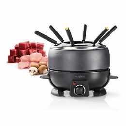 Nedis FCFO110EBK6 fondue 800 W, 2.3l, pro 6 osob