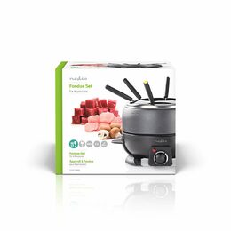 Nedis FCFO110EBK6 fondue 800 W, 2.3l, pro 6 osob