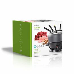 Nedis FCFO110EBK6 fondue 800 W, 2.3l, pro 6 osob