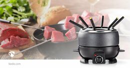 Nedis FCFO110EBK6 fondue 800 W, 2.3l, pro 6 osob