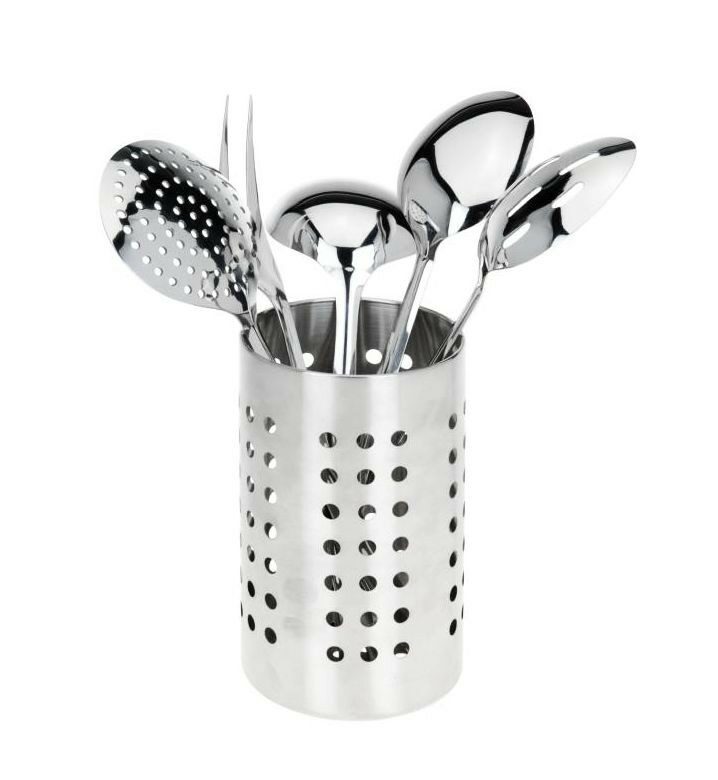 EXCELLENT HOUSEWARE Kuchyňské náčiní nerez ve stojanu sada 6 ks KO-A12210040