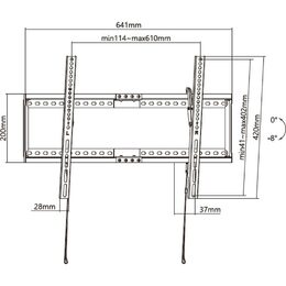 SHO 5410 POLOH. DRŽÁK TV 37"-80" STELL