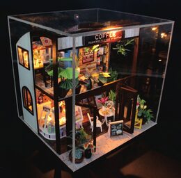 2Kids Toys  miniatura domečku Kavárna