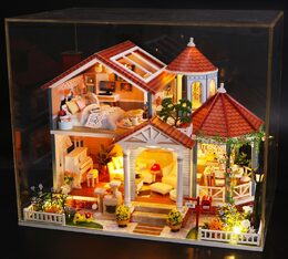 2Kids Toys miniatura domečku Dům barevné glazury