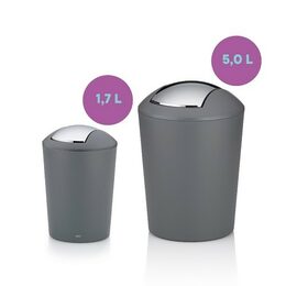 KELA Koš kosmetický MARTA 1,7 l plast starorůžová KL-24374