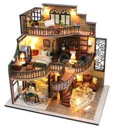 Dvěděti miniatura domečku Pavilon stavby snů