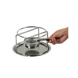 KELA Sýrové fondue LANCY keramika, šedá, 1L O22cm x v19,5cm KL-16564