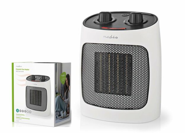 Nedis HTFA18WT keramický teplovzdušný ventilátor 2000W