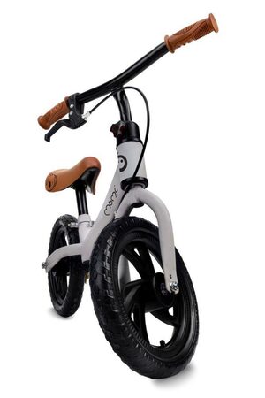 Odrážedlo MoMi BREKI s brzdou šedé