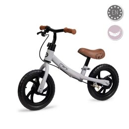 Odrážedlo MoMi BREKI s brzdou šedé