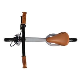 Odrážedlo MoMi BREKI s brzdou šedé