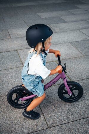 Odrážedlo MoMi BREKI s brzdou šedé