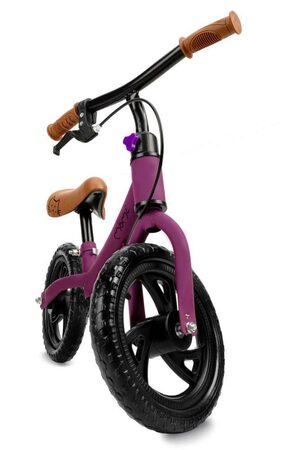 Odrážedlo MoMi BREKI s brzdou fialové