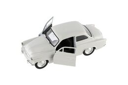 Auto Welly Škoda Octavia 1959 kov/plast 11cm 1:34-39 na volný chod 4 barvy v krabičce 15x7x7cm