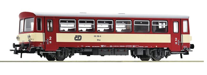Roco Přípojný vůz pro motorové vozidlo Rh 810, ČD - 74242
