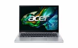 Ntb Acer Aspire 3 Spin 14 (A3SP14-31PT-31BY) i3-N305, 14", 1920 x 1080 (FHD), RAM 8GB, SSD 512GB, Intel UHD Graphics , Microsoft Windows 11 Home  - stříbrný