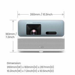 BenQ GP500 DLP projektor /3840x2160 4k UHD/1500 lm/2,2 - 4,3/100 000:1/3×HDMI/2x